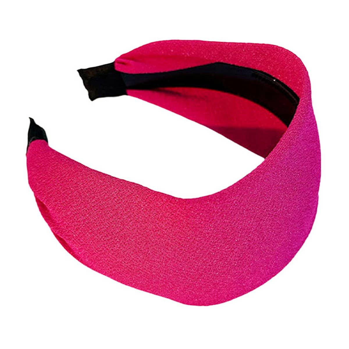 SOLID COLOR FABRIC HEADBAND SIMPLE HAIR ACCESSORY_CWAHA5657