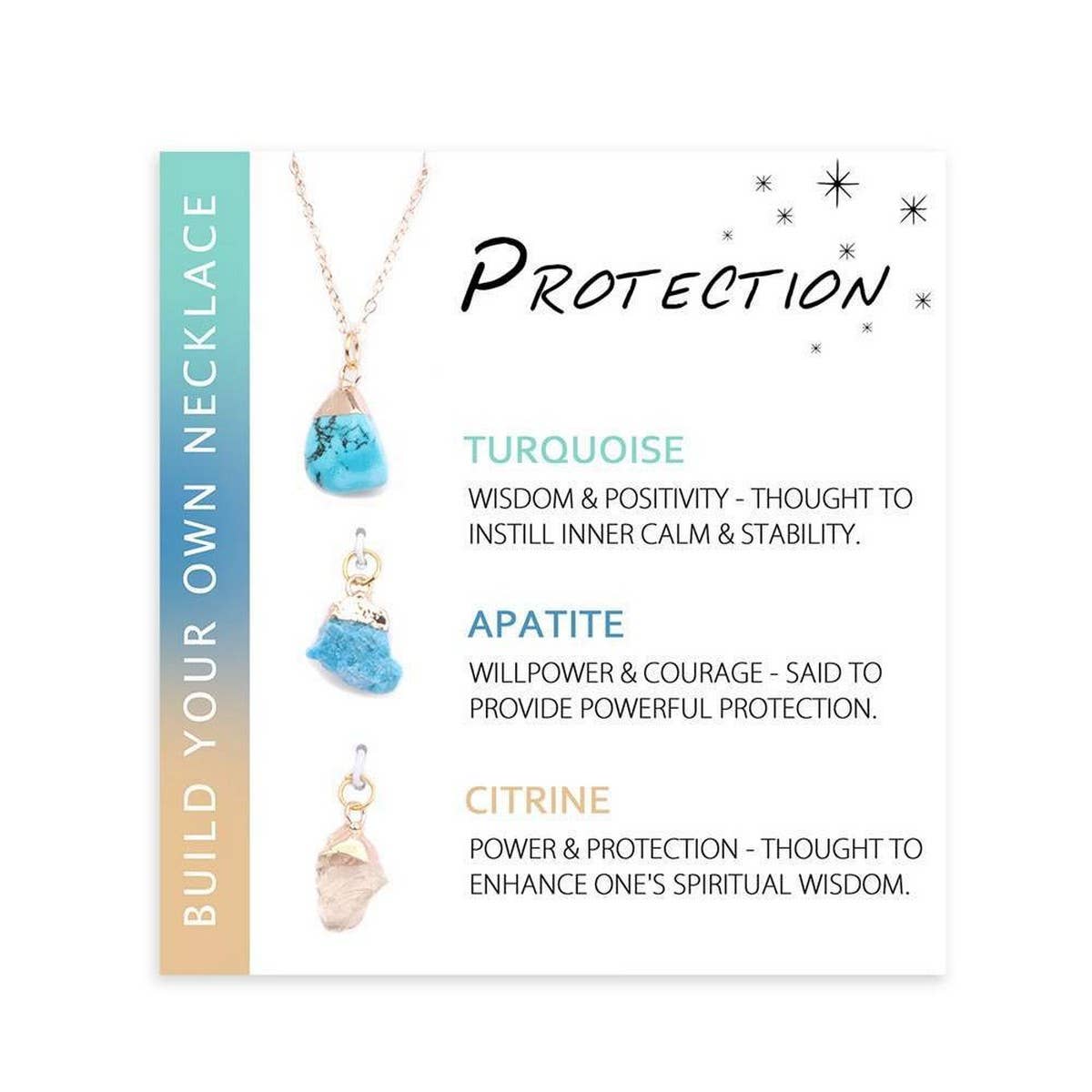 IRREGULAR NATURAL STONE NECKLACE SET_CWAJE1053