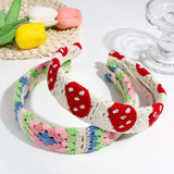 KNITTED COLOR MATCHING SWEET WIDE BRIM HEADBAND_CWAHA2241