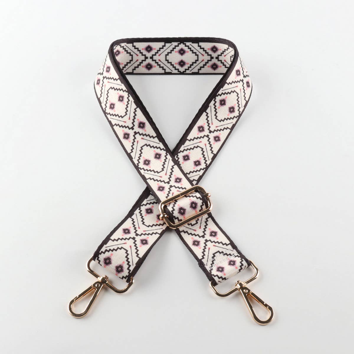 ADJUSTABLE CONTRASTING COLOR BAG STRAP_CWMM1057