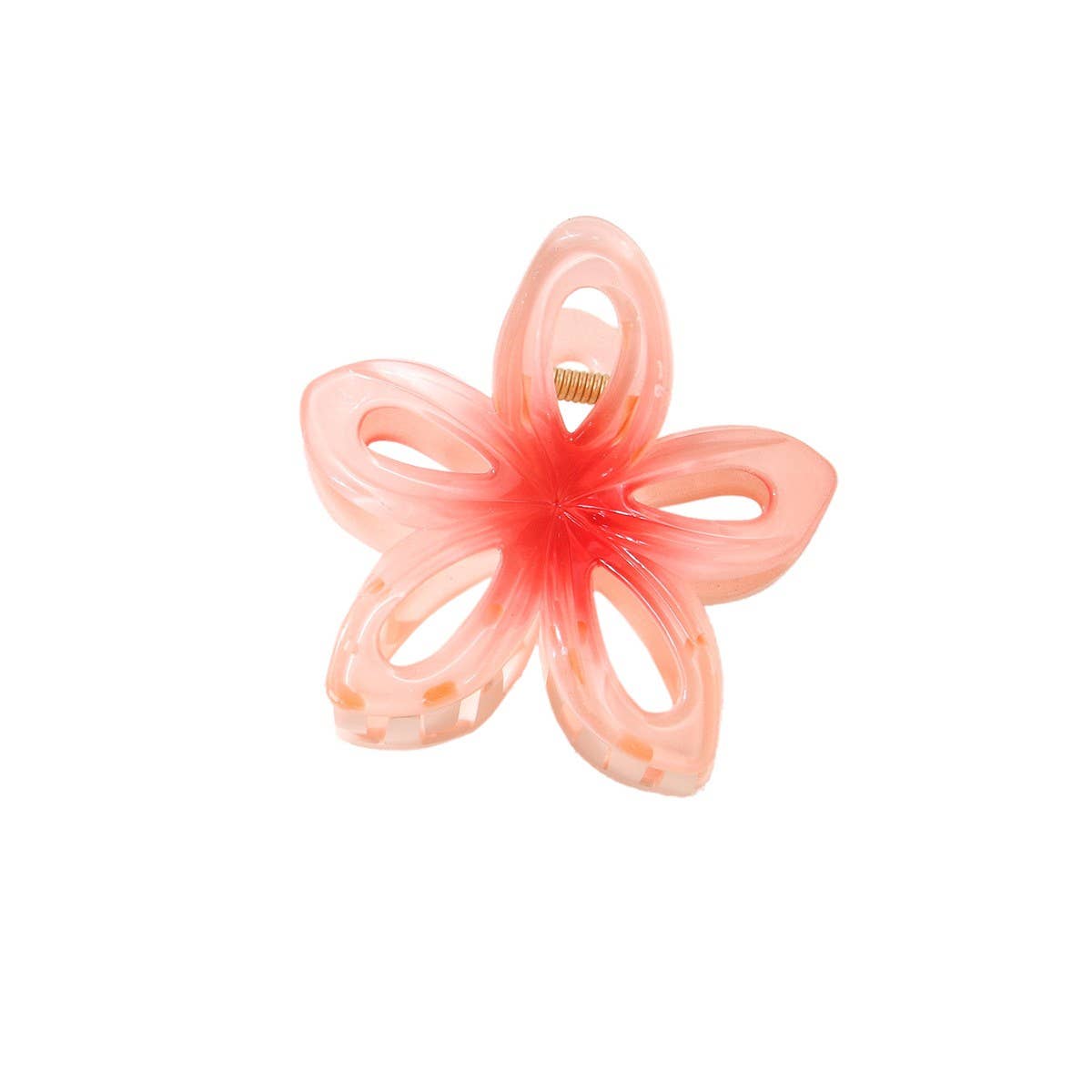 HOLLOW GRADIENT FLOWER HAIR CLAW CLIPS SUMMER CLIP_CWMM5003