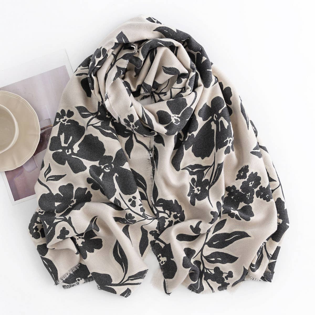 STREET STYLE FAUX CASHMERE SCARF WINTER CHIC_CWASC0463