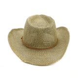 Western Cowboy Sun Shading Straw Hat_Cwah1248