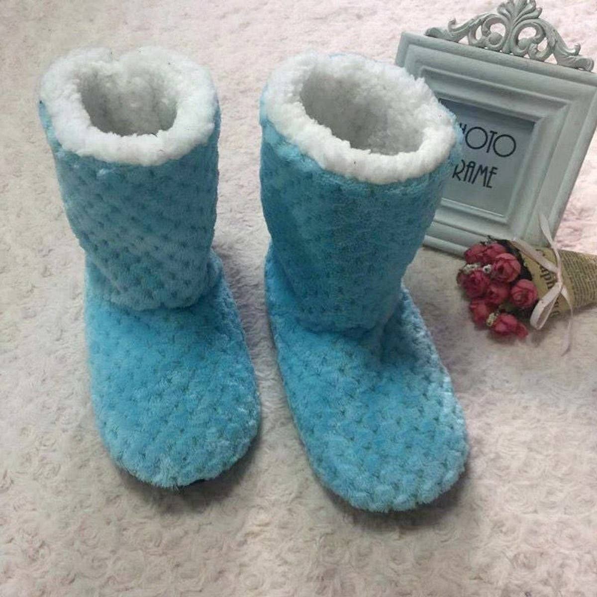 Winter Warmth And Non-Slip Soft Sole Sock Slippers_Cwms1210
