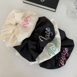 SATIN EMBROIDERED LETTER HEADBAND HAIR ACCESSORIES_CWAHA3695