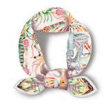 SILKY ANIMAL PRINT SCARF MOTHERS DAY GIFT_CWASC0643