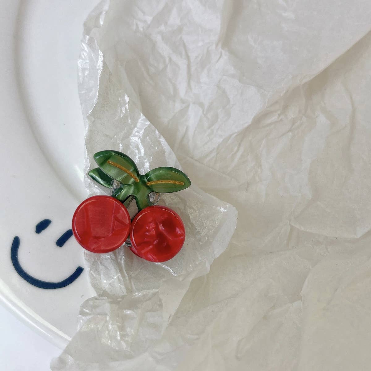 MINI FRUIT HAIR CLAWS STRAWBERRY LEMON CLIPS_CWAHA1331