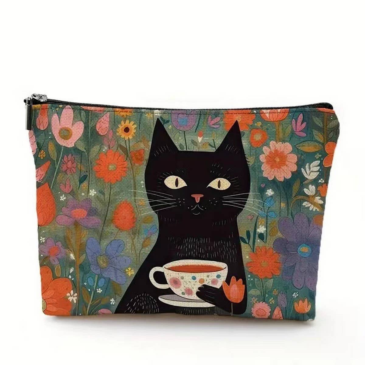 2024 NEW RETRO CAT COSMETIC BAG_CWAB2276