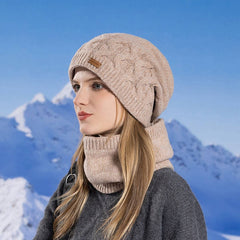 Winter Outdoor Cycling Hat And Scarf Two-Piece Set_Cwasc1120