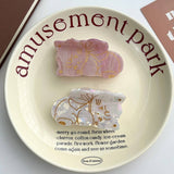 SIMPLE CAT ACRYLIC CLAW CLIP CUTE ANIMAL HAIRPIN_CWAHA5903