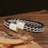 FASHIONABLE WOVEN BRACELET CHAIN BRACELET_CWAJE1460