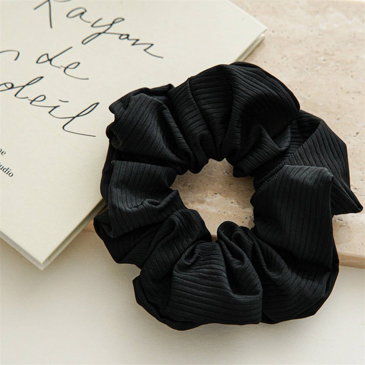 ELEGANT FRENCH HIGH ELASTIC HAIRBAND_CWAHA2426