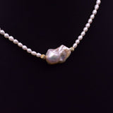 HIGH END FASHION HANDMADE PEARL NECKLACE SET_CWAJE3906