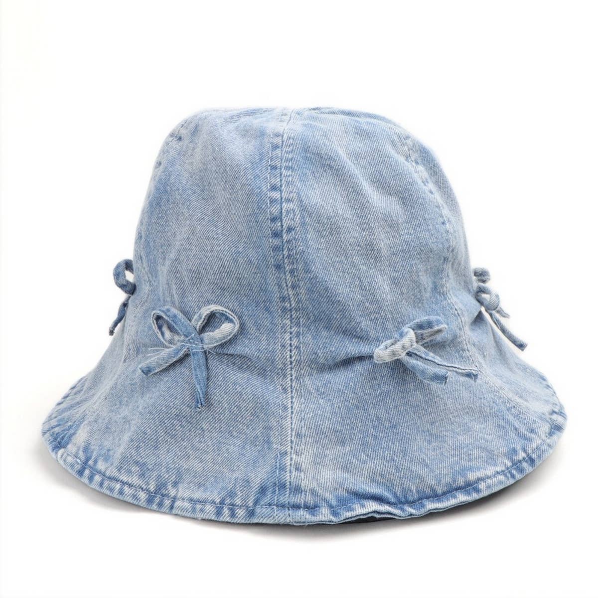 FRESH BOW RETRO WASHED BUCKET HAT_CWAH1547