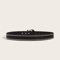Cwabe0560_Punk Belt With Silver Studs