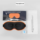3D SLEEP MASK SET SOFT LIGHT BLOCKING DESIGN_CWMM8044