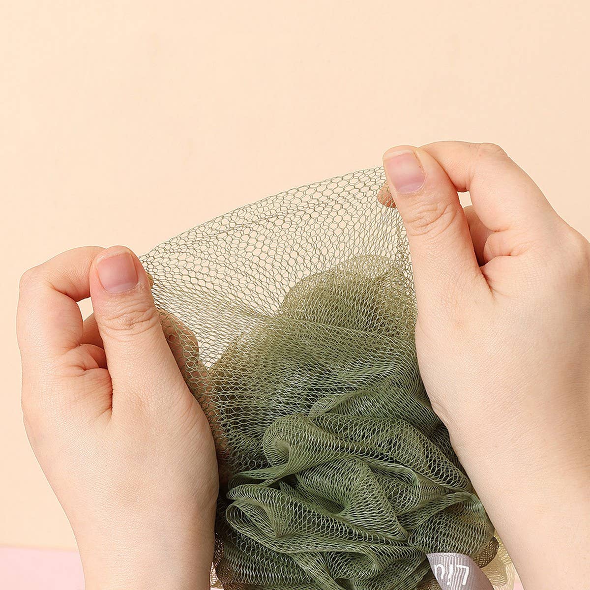 BATH POUF BATH BUBBLE BATH FLOWER BATH BALL_CWMM3342