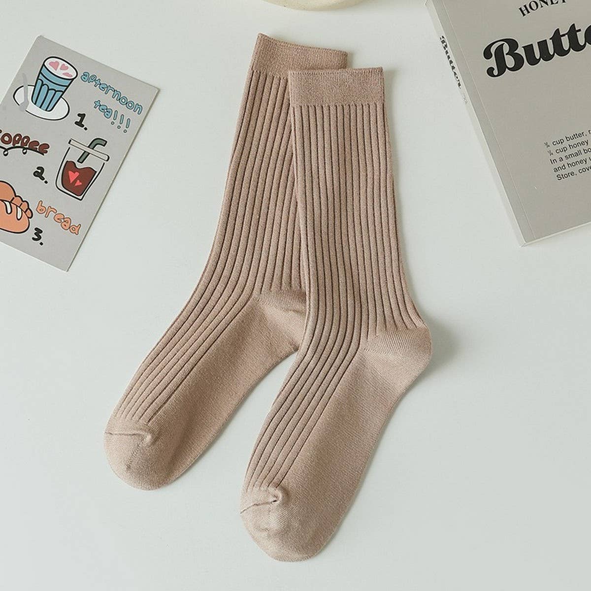 2024 NEW SOLID COLOR SIMPLE MIDDLE TUBE SOCKS_CWMS1061