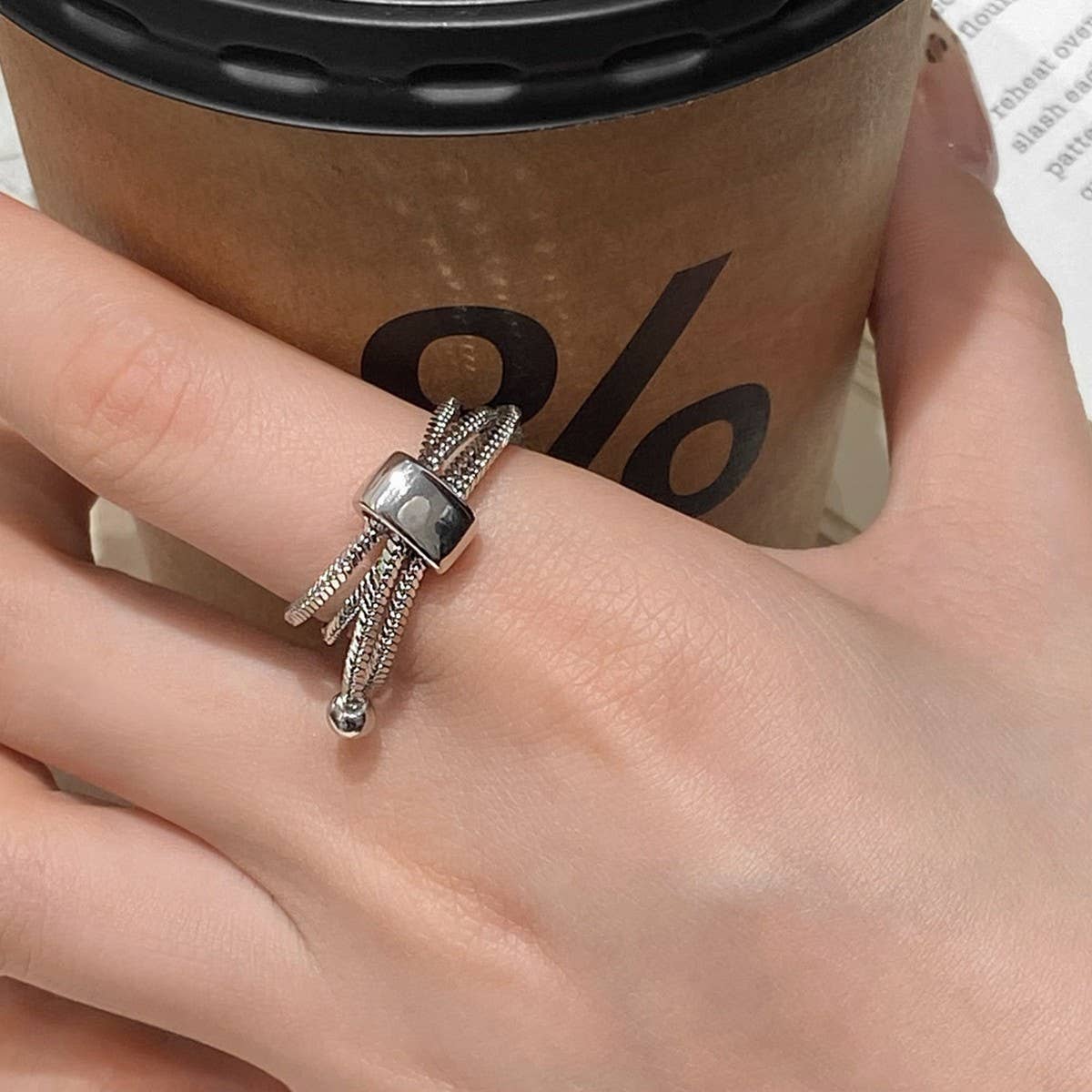 DESIGN ADJUSTABLE LIGHT LUXURY RING FOR WOMEN_CWAJE3147