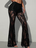 Lace Flare Pants_CWBLP01693