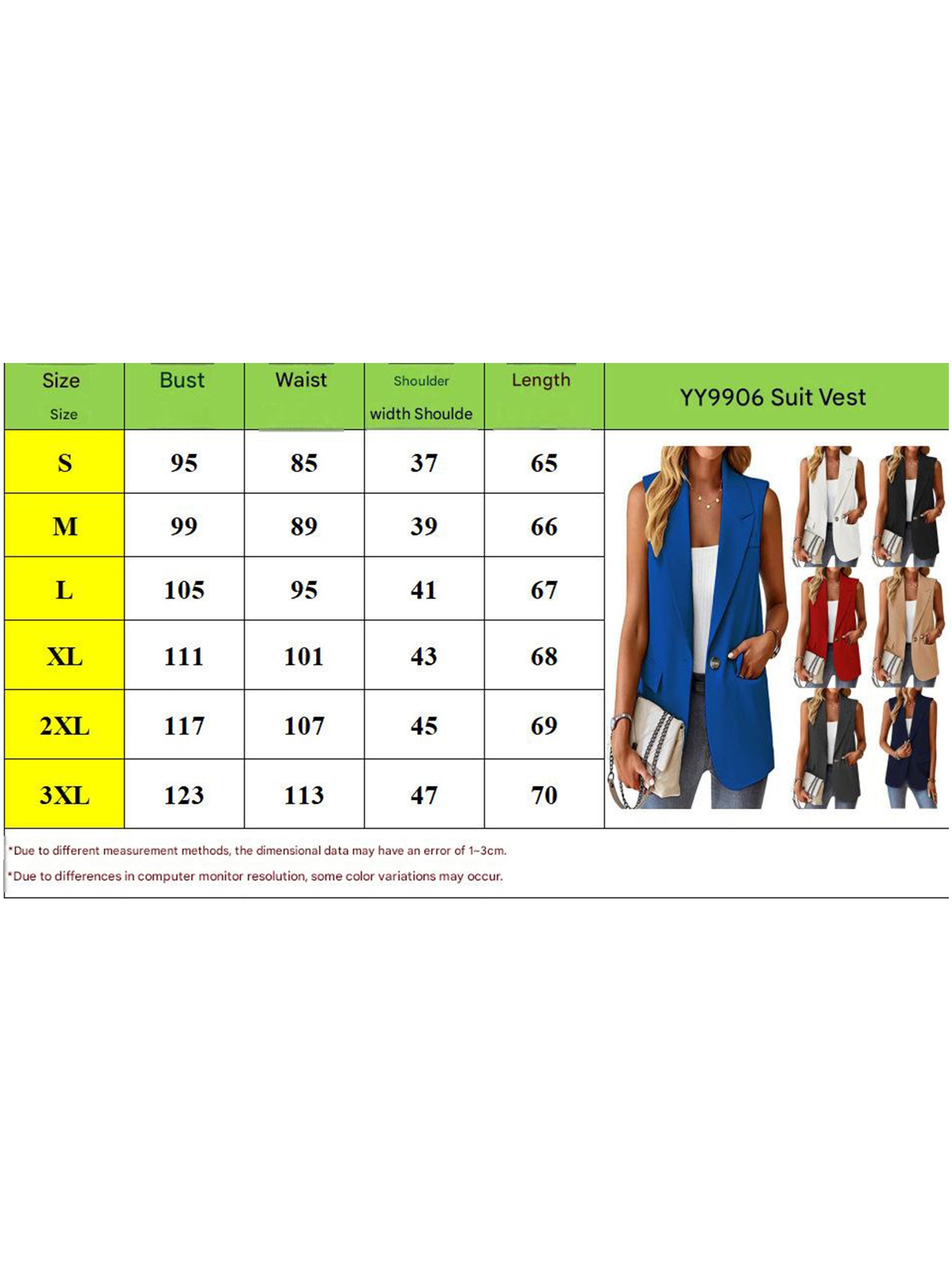 Sleeveless Blazer Vest_CWOBL00294