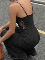 Lace Sheer Patch Jumpsuit_CWSJS00510