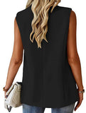 Sleeveless Blazer Vest_CWOBL00294