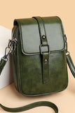 RETRO DOUBLE LAYER TRENDY MESSENGER BAG