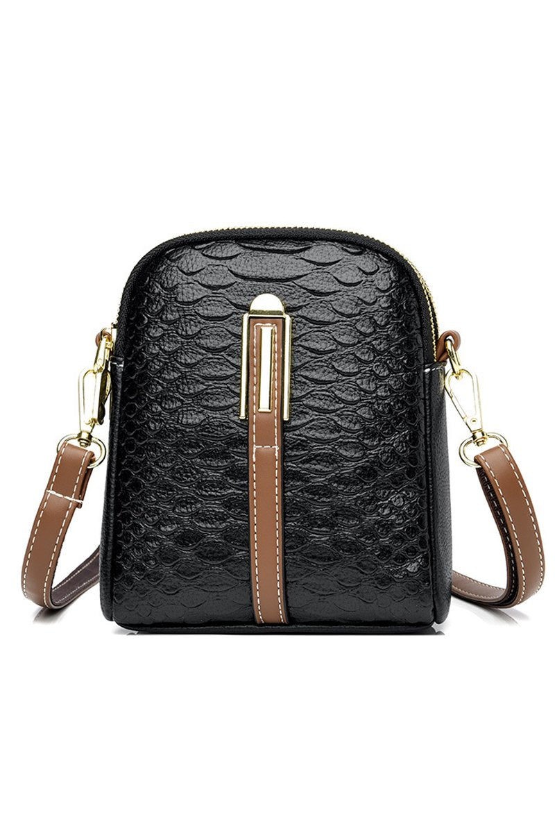 TRENDY SOFT LEATHER RETRO MESSENGER BAG