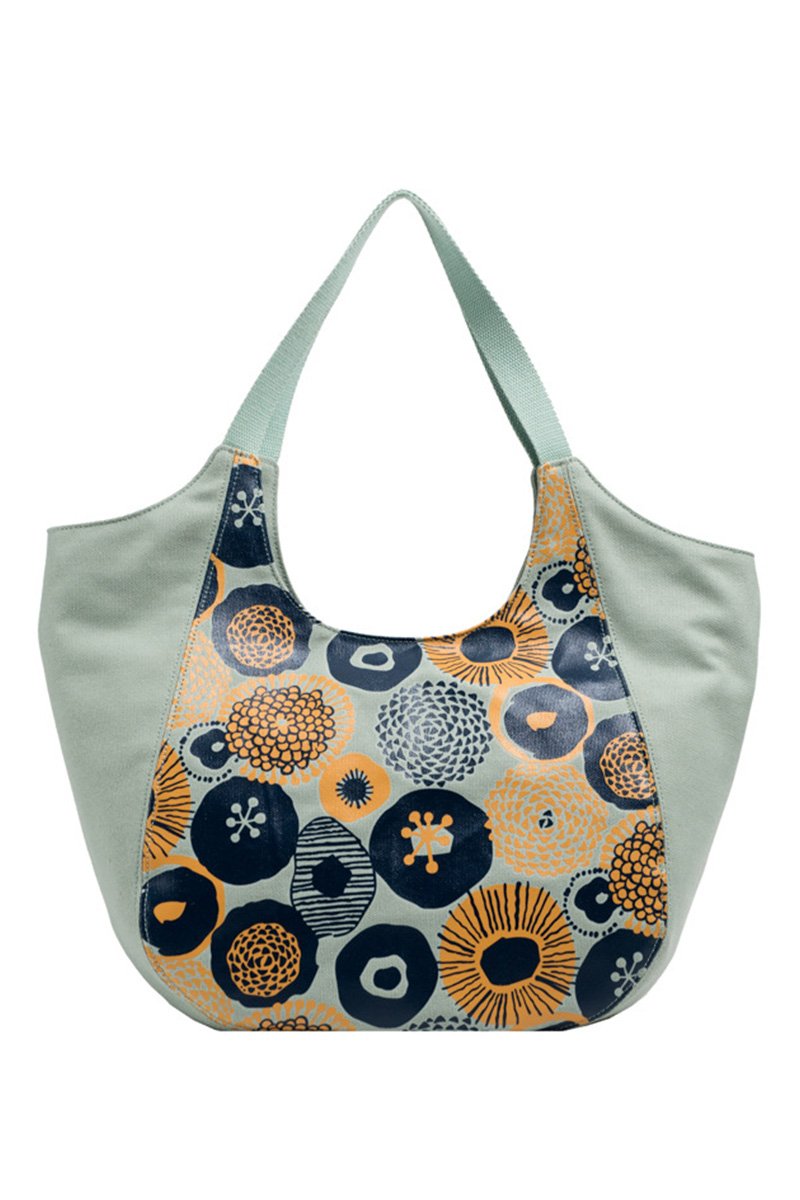 MODERN PATTERNED CASUAL CANVAS SHOULDER BAG