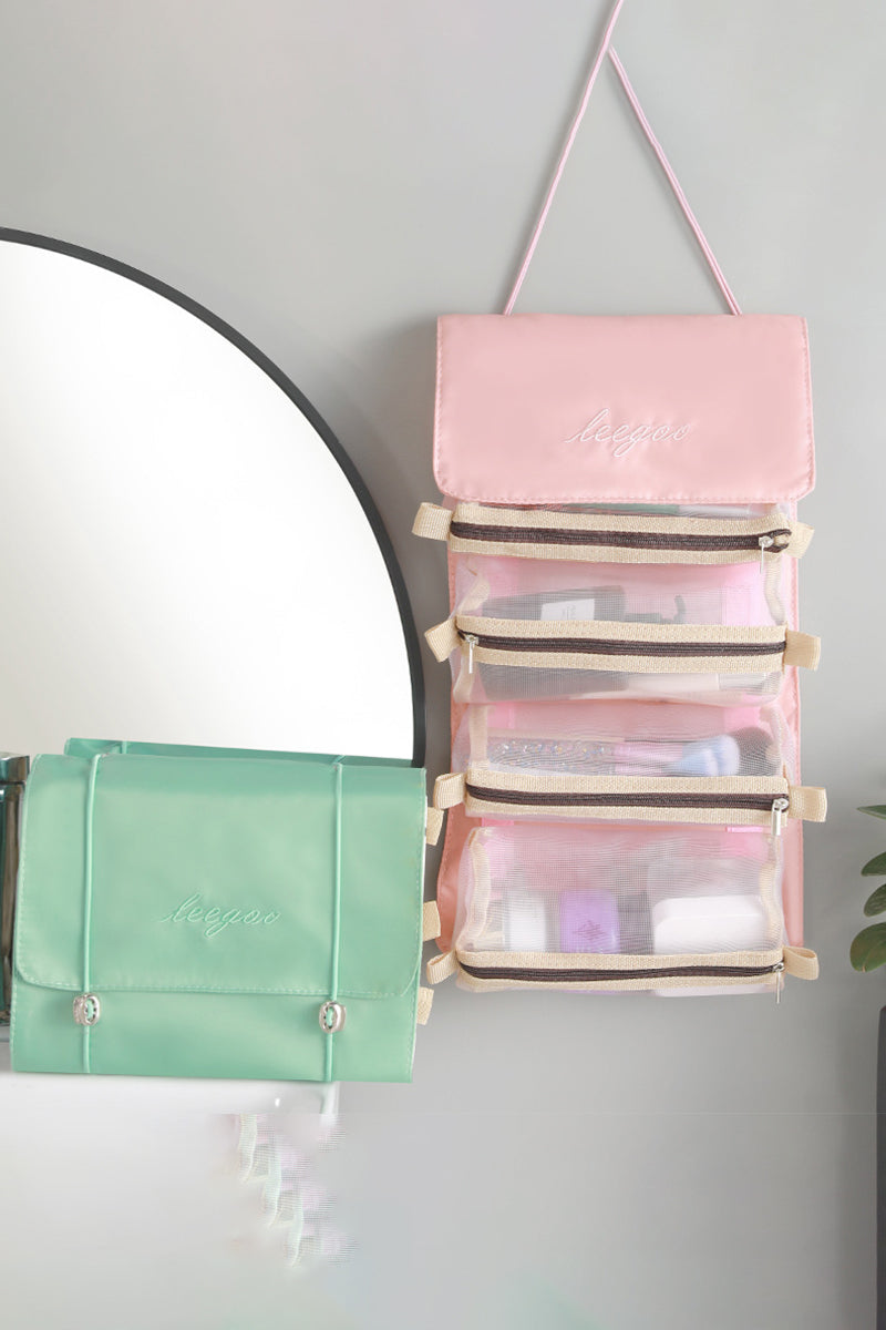 FOLDABLE PORTABLE MAKEUP ORGANIZER FOR TRAVEL