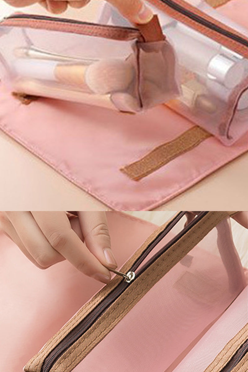 FOLDABLE PORTABLE MAKEUP ORGANIZER FOR TRAVEL