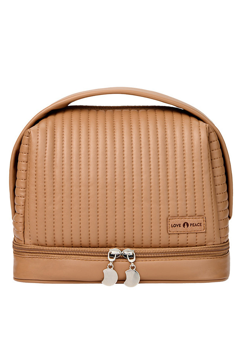MULTIFUNCTIONAL DOUBLE LAYER COSMETIC BAG