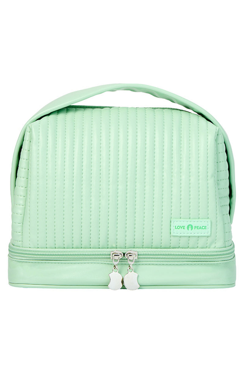 MULTIFUNCTIONAL DOUBLE LAYER COSMETIC BAG