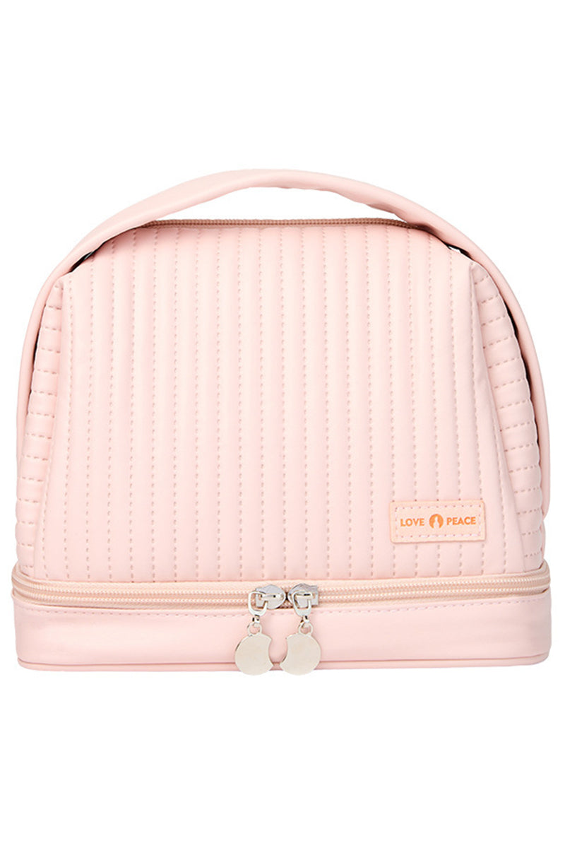 MULTIFUNCTIONAL DOUBLE LAYER COSMETIC BAG