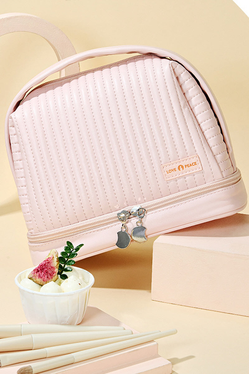MULTIFUNCTIONAL DOUBLE LAYER COSMETIC BAG