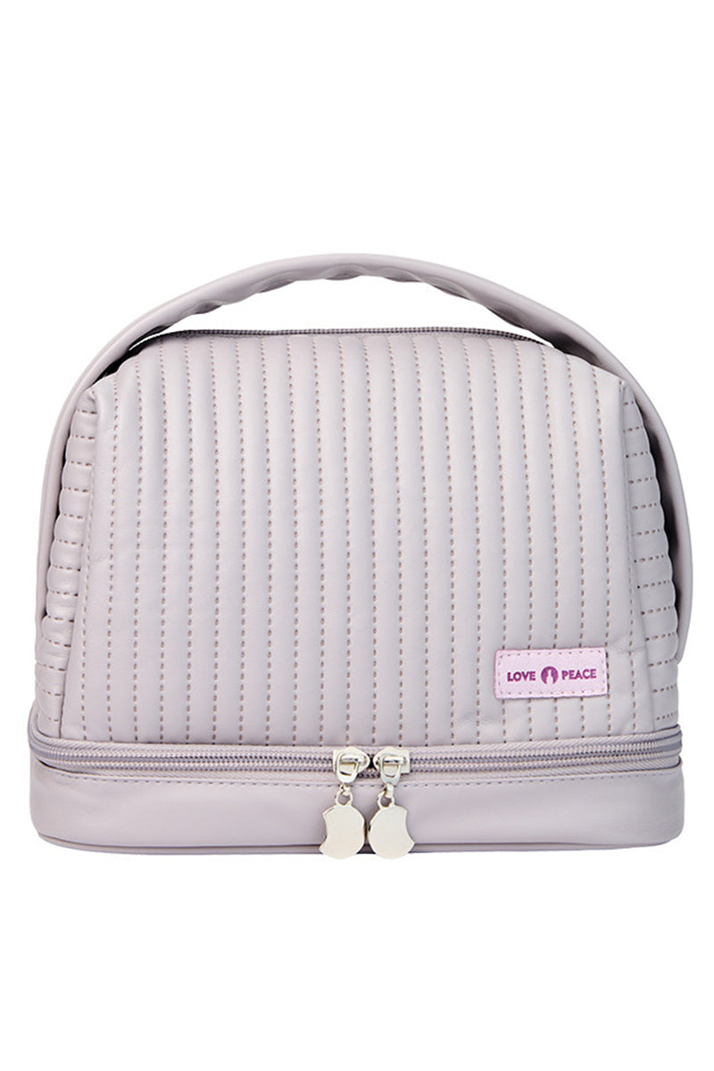 MULTIFUNCTIONAL DOUBLE LAYER COSMETIC BAG