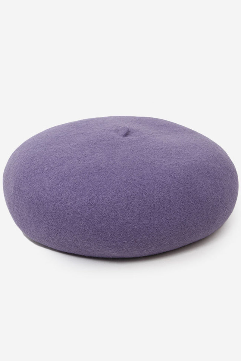 ADJUSTED PLAIN BERET CAP