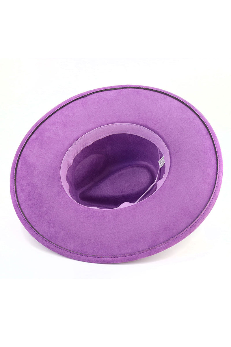 WOMEN AUTUMN AND WINTER WARM BELT PANAMA HAT