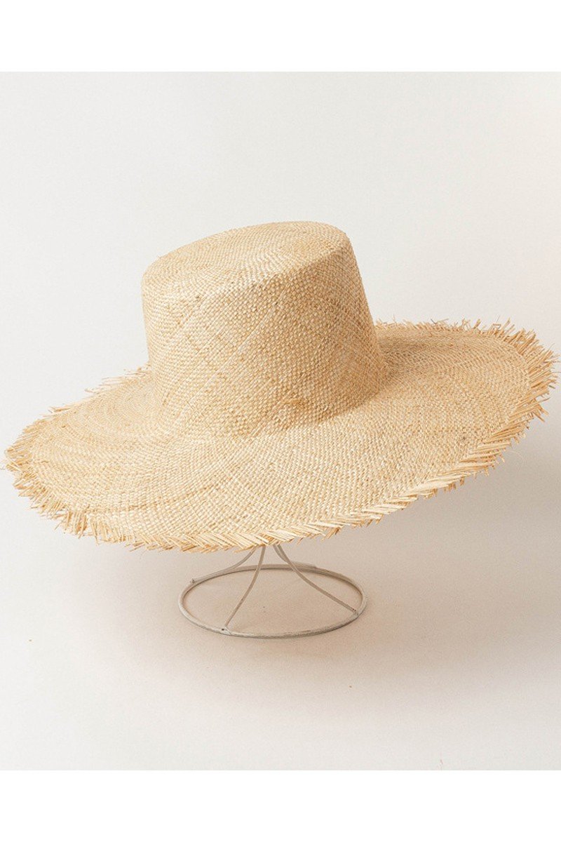 WIDE BRIM FASHION STRAW HAT