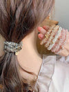 CRYSTAL ELASTIC HAIR SCRUNCHIES STRETCHY HAIR ACCESSORIES