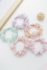 SATIN ELASTIC HAIR BANDS GIRL HAIR SCRUNCHIES