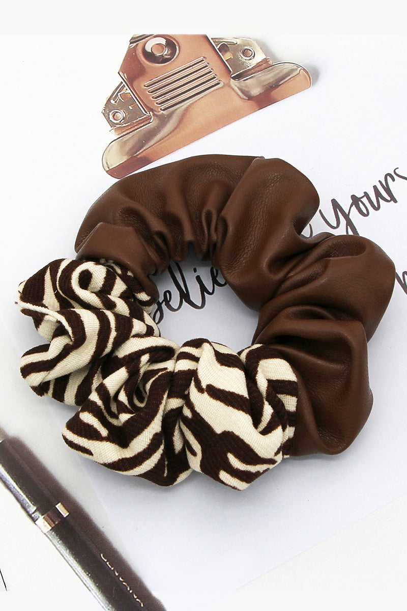MINIMALIST BICOLOR SCRUNCHIE