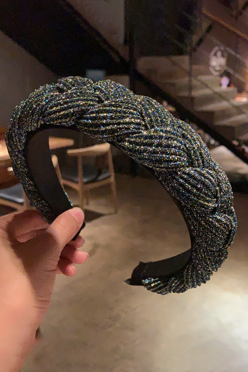 GLITTER KNOT DECOR GLAMOROUS HEADBAND