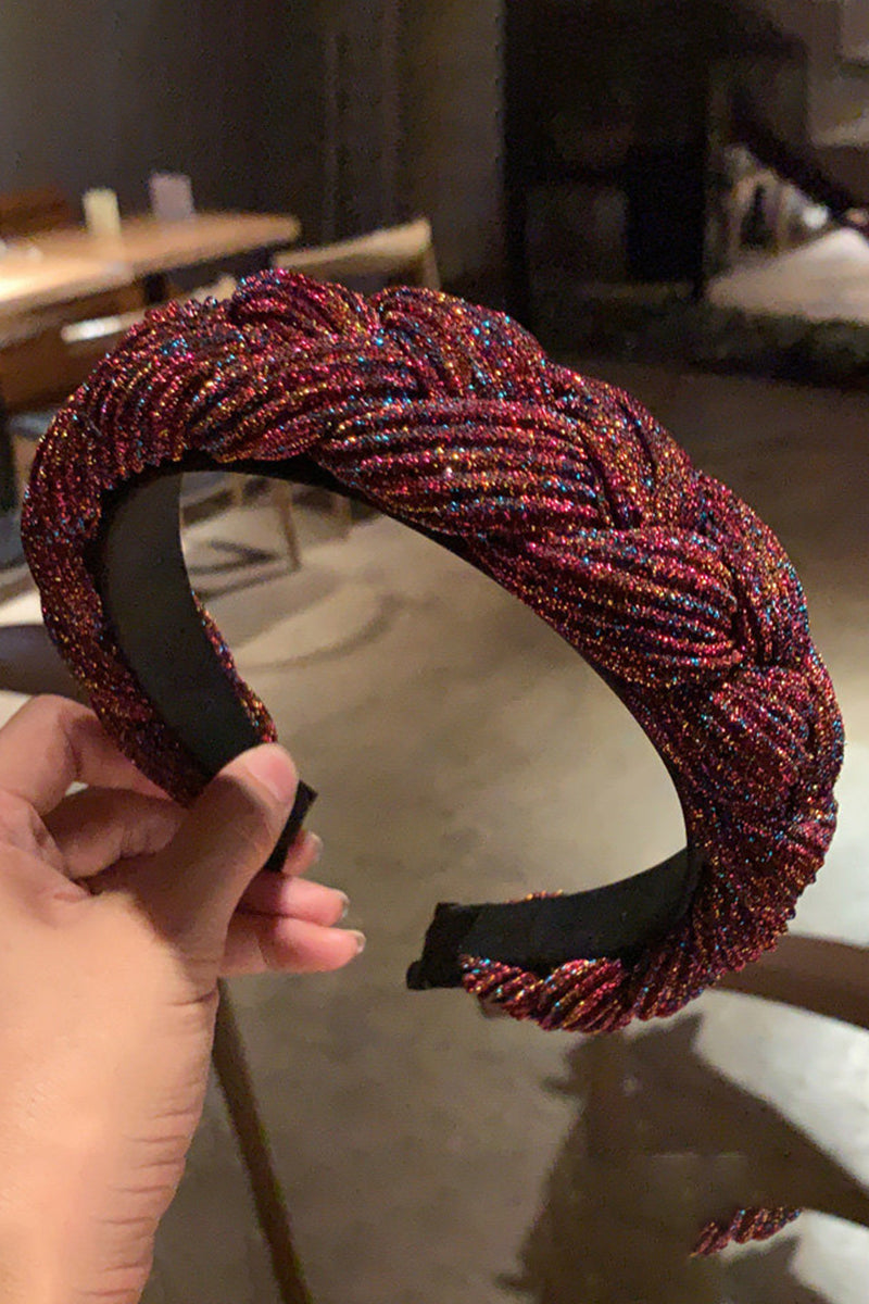 GLITTER KNOT DECOR GLAMOROUS HEADBAND