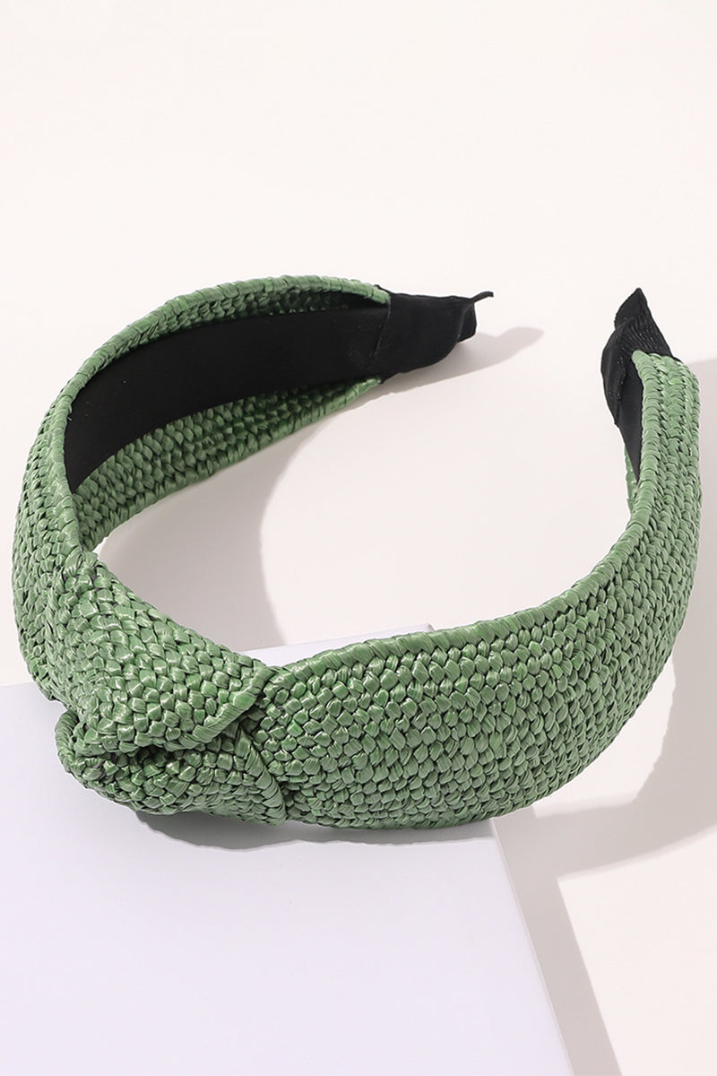 KNOT DECOR BRAIDED DETAIL HEADBAND