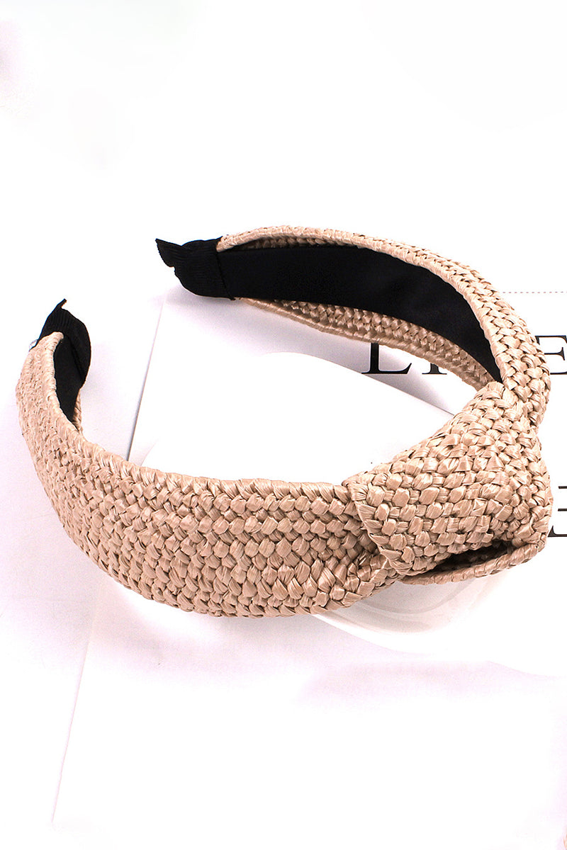 KNOT DECOR BRAIDED DETAIL HEADBAND