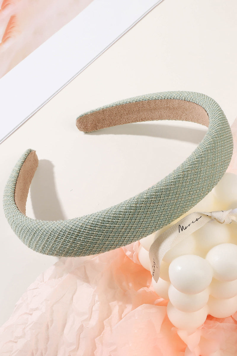 PLAID PATTERN HAIR HOOP