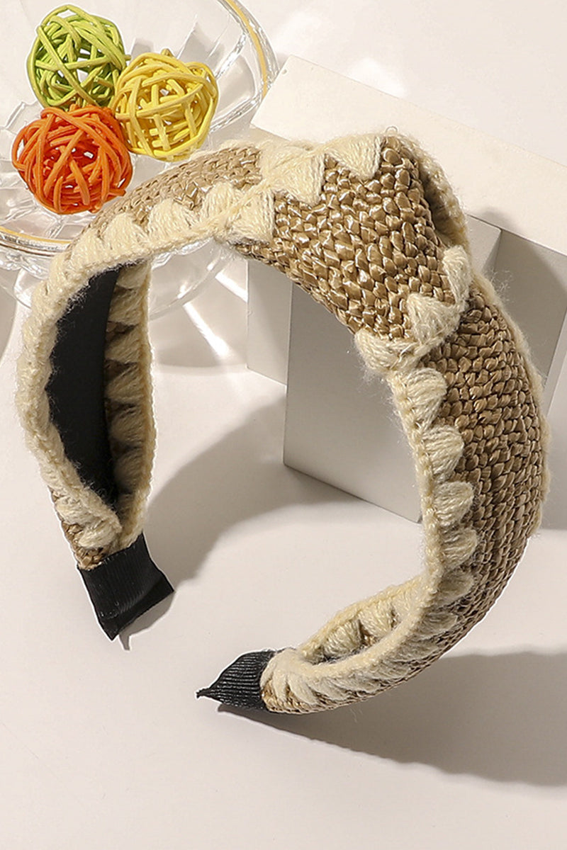 FASHION WOVEN DECORATIVE HAIR HOOP