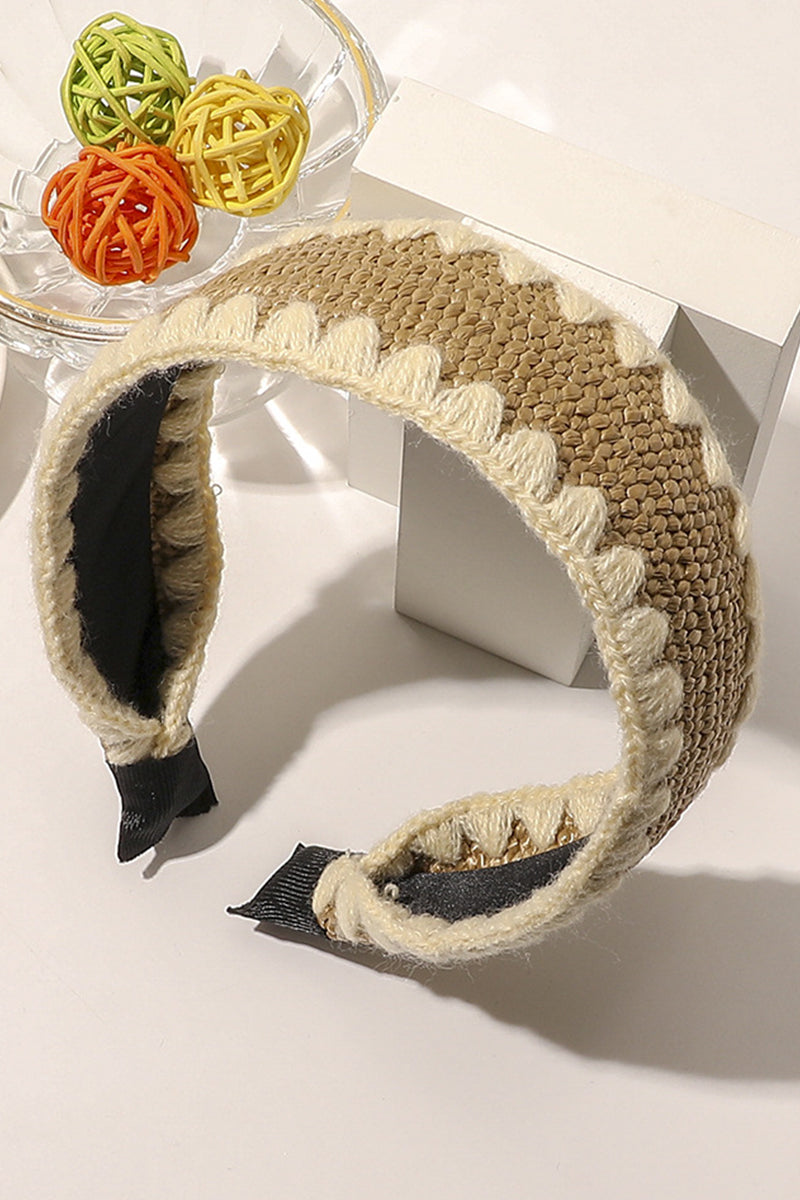 FASHION WOVEN DECORATIVE HAIR HOOP